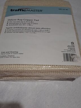 Traffic Deluxe Rug Gripper Pad - White